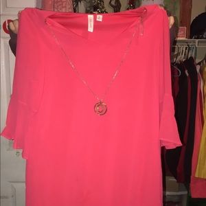 Tacera dress with necklace
